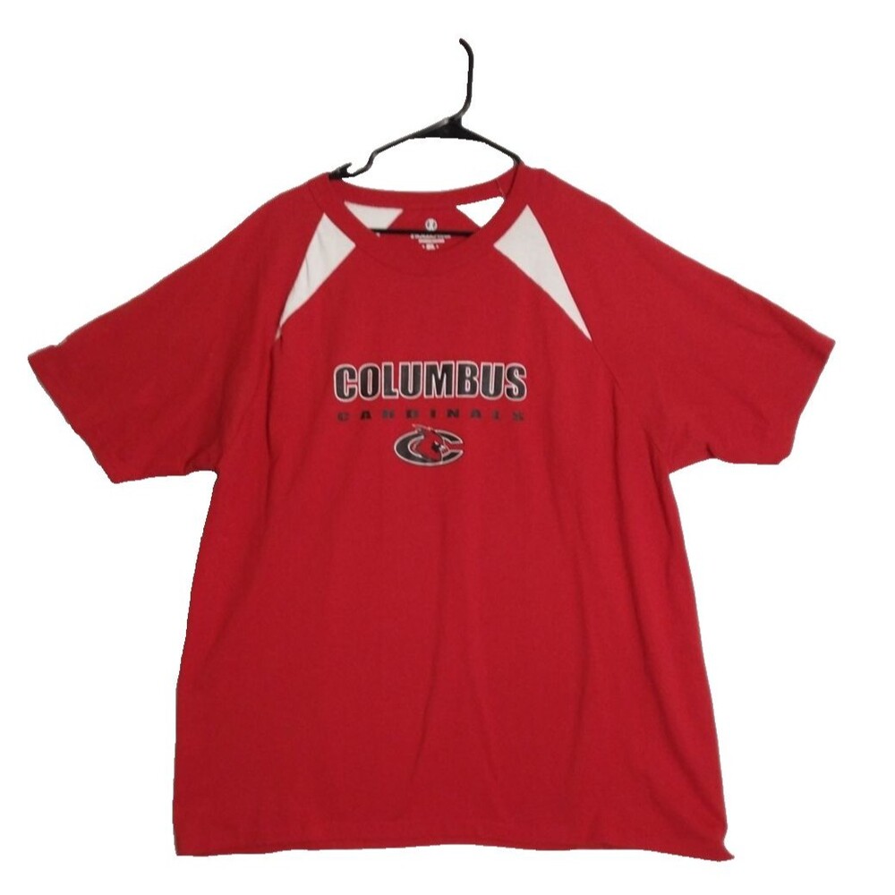 Cardinals T shirt Columbus Baseball Mens Size 2XL Crew Neck Short Sleeved